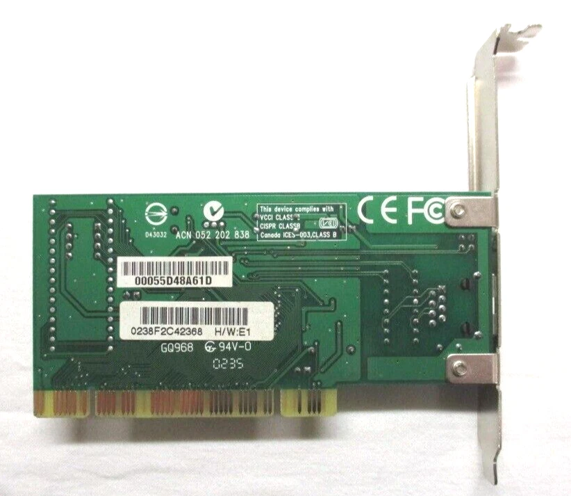 Scheda LAN, D-Link, DFE-528TX Rev. E1, 10/100Mbps PCI, originale! - Immagine 2 di 4