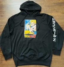 DRAGON BALL Z Unisex HOODIE SWEATSHIRT Goku  Vegeta Print Long Sleeve sz S M
