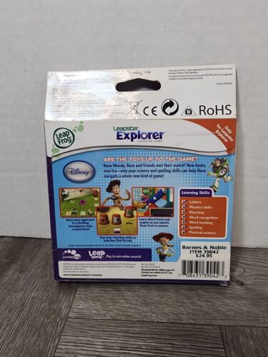LEAPSTER EXPLORER LEARNING GAME TOY STORY 3 LEAP FROG Sealed - Picture 3 of 3