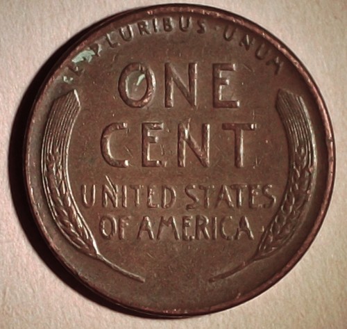 Centavo de trigo Lincoln 1951 D relleno 5 errores cobre centavo pequeño cabeza de trigo - Imagen 2 de 4