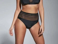 Conte/Esli Women's Swimming Black Bikini/Panty/Bottom - Tropea #0417