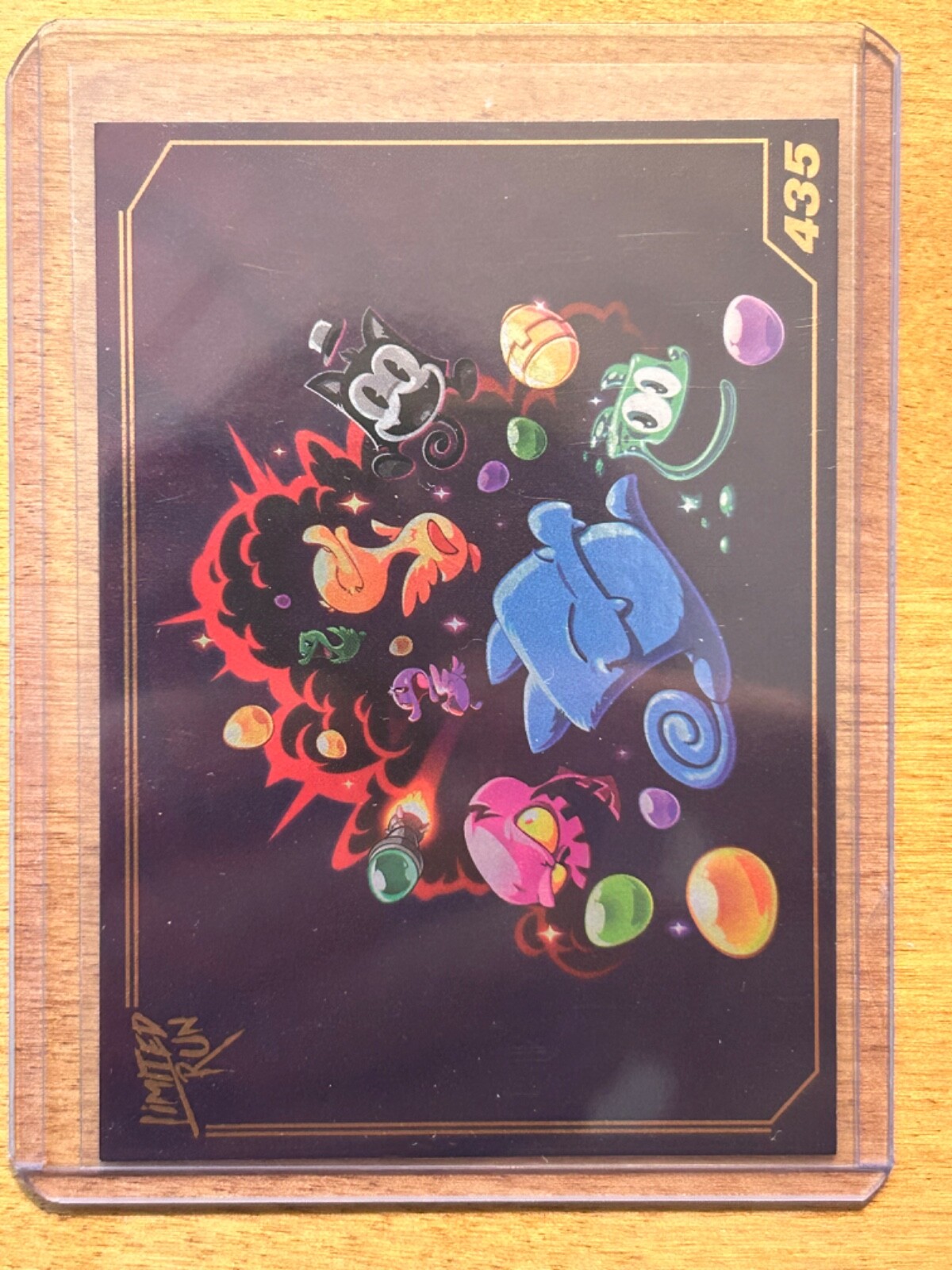 Pix the Cat - Limited Run Games - Gold SSP Trading Card #435 🐈‍⬛