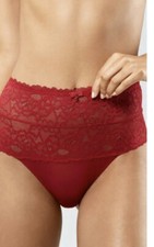 Image of Ann Summers Red briefs SMALL 8-10 High waisted