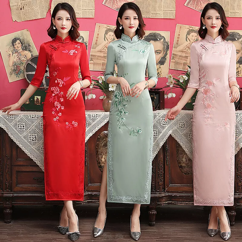 Brocade cheongsam hotsell
