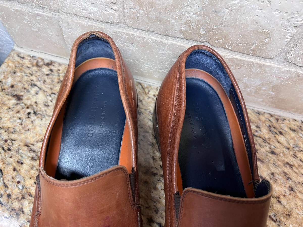 COLE HAAN Lenox Hill Leather LOAFERS Mens 10M British Tan Cole Haan Men main image 2