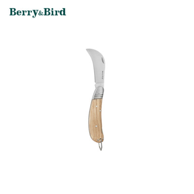 Berry&Bird Hawkbill Pruner Knife Klappbares Taschenmesser für Knospen Veredelung