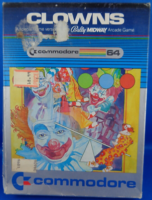 COMMODORE 64 -- CLOWNS (COMMODORE -- CARTRIDGE) | eBay
