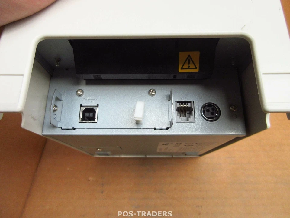 STAR TSP650 USB Thermal Receipt Ticket POS Printer Drucker White PRINTS OK + PSU - Bild 2 von 3