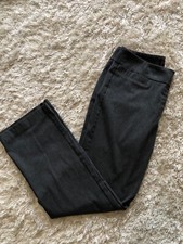 Womens Gray Dress Pants L 12 14