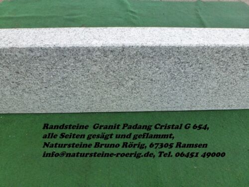 Palisade Randsteine Blockstufen Granit Padang Cristal Basalt Stufen - Bild 4 von 16