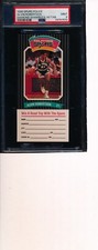 1988 SPURS POLICE ALVIN ROBERTSON  DIAMOND SHAMROCK WITH TAB PSA 9 POP 4