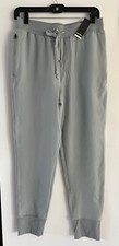 Women's Monrow Pastel Green, Mid Rise Pull On Stretch Jogger Sz M