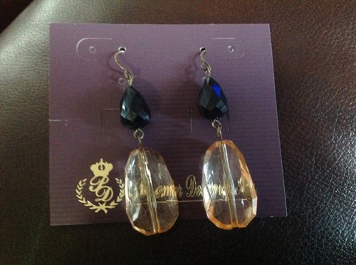 Premier Designs Jewelry DEBUT Beads Brass Fishhook Earrings New