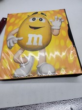 Mead Trapper Keeper Yellow M&M s 1990s Binder...