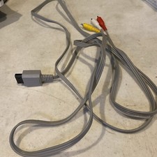 OEM Official Nintendo Wii AV Cable Cord RVL-009 Audio Video Tested Works GG
