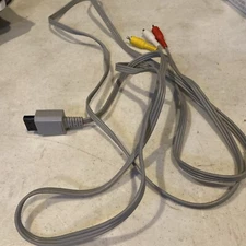 OEM Official Nintendo Wii AV Cable Cord RVL-009 Audio Video Tested Works GG