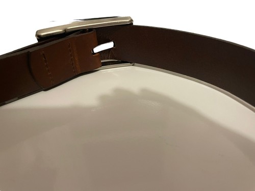 Eagles Wings Virginia Tech Hokies Brandish Leather Belt Brown SHIPS SAME DAY - Picture 11 of 11