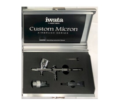 Iwata Custom Micron CM-C2 PLUS 0,18 Metal Box Edition Airbrush Neu (ICM4518)