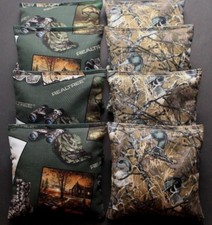 REALTREE Cornhole Bean Bags ACA Regualtion Camo Outdoor Wildlife Duck Hunting