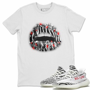 yeezy zebra shirt