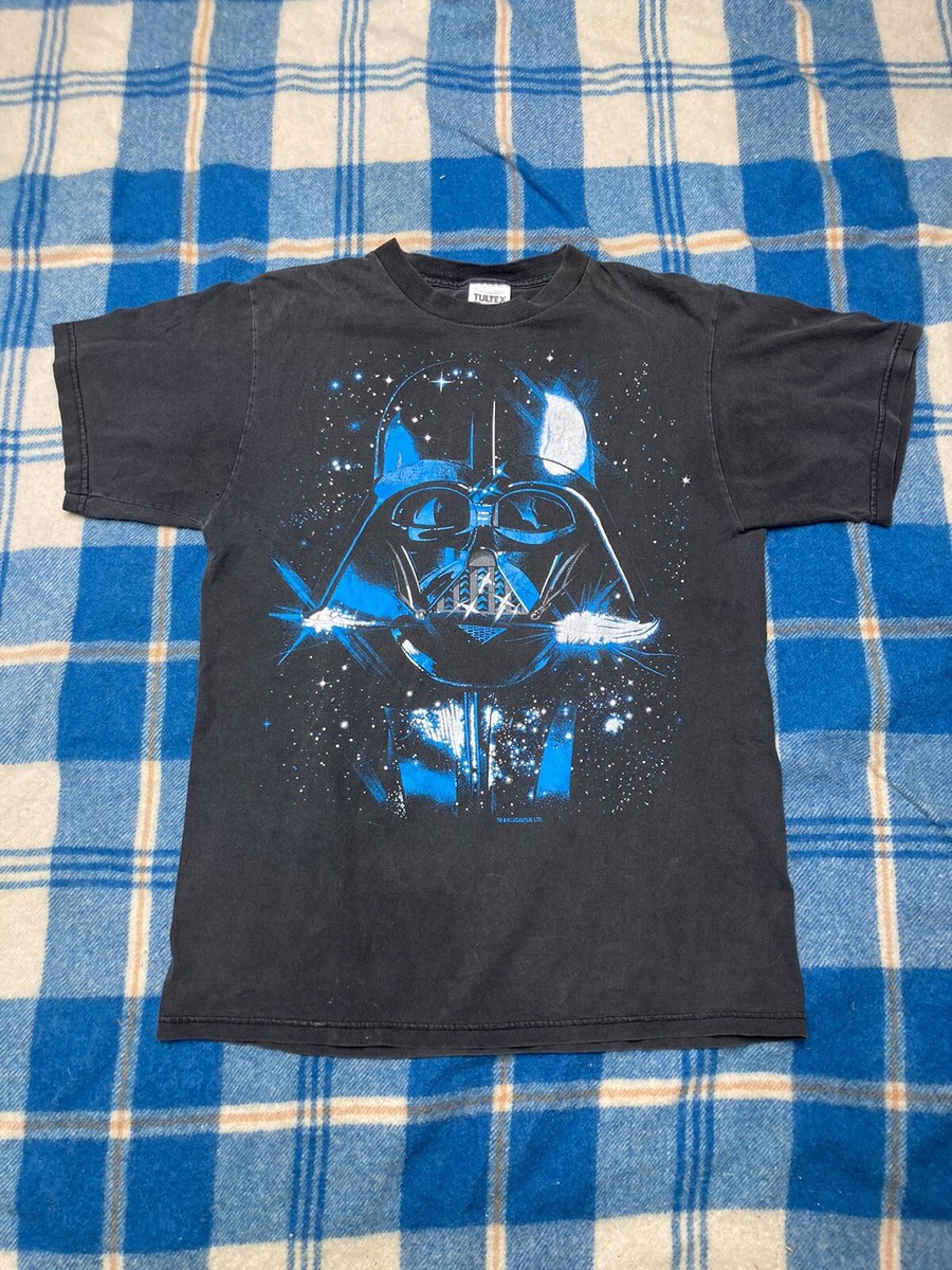 Vintage 90s Star Wars t shirt darth Vader big face tultex Vintage 90s Star Wars t shirt darth Vader big face tultex