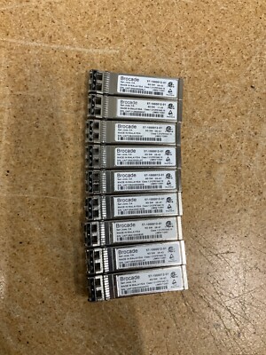 Lot of 9 Brocade 57-1000012-01 Transceiver Modules | eBay