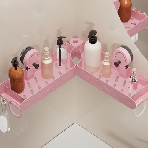 Rotatable Storage Rack Household Bathroom Accessories Kitchen Shelves - Picture 5 of 9