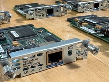 Lot of 5 Cisco WIC-1DSU-T1-V2 T1 DSU/CSU WAN Interface Card Version 2