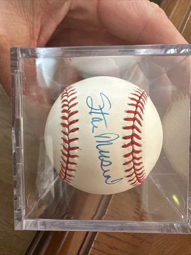 Stan Musial signed ONL National League Baseball autograph auto ~ W Case Free Sh - Picture 2 of 11