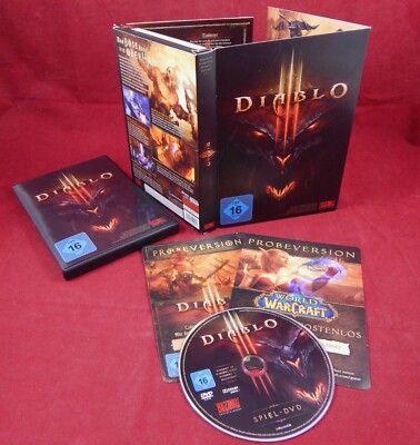 Diablo 3 III mit Box - Blizzard - gebraucht!