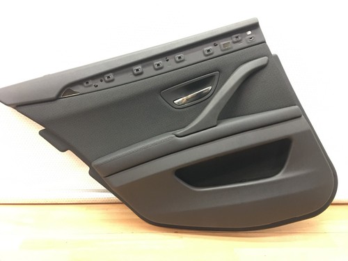 BMW 5er F10 F11 Türverkleidung Türpappe Stoff Schwarz Anthrazit Hinten Links