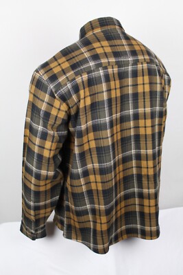 Kuhl Men's Heavyweight Flannel Shirt Disordr Long Sleeve Timber