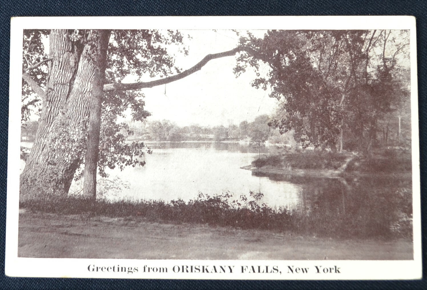 Greetings from Oriskany Falls New York NY Postcard PC Circa 1930s Real Photo eBay
