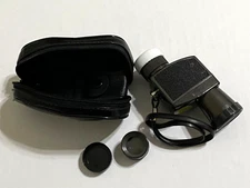 Bicky Monocular Scope w Wide Angle lens D=24 8 Power Made Japan w Case vintage