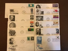   46 1960s First day of Issue envelopes 