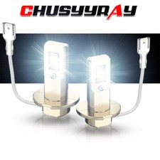 H3 Led Headlight 40w 12000lm Fog Light Bulb 6000k White Driving Drl Lamp