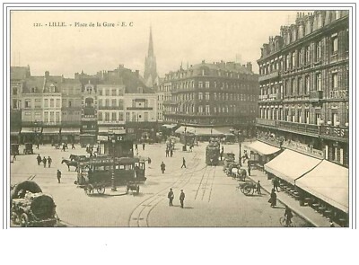 59.LILLE.PLACE DE LA GARE