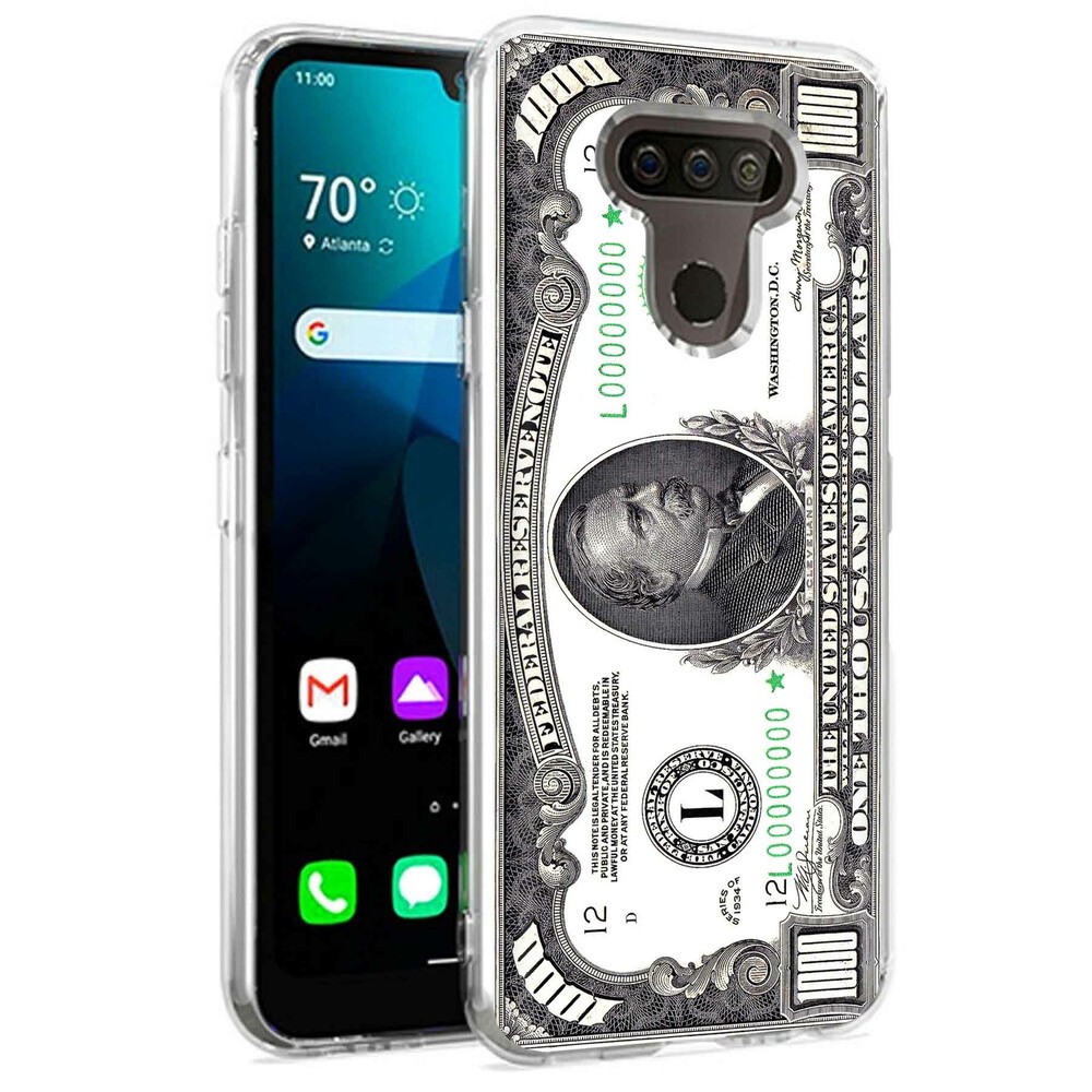 Phone Case for LG Harmony 4,Premier Pro Plus,K41, One Thousand Dollars Print