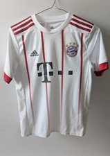 FC Bayern Trikot Saison 2017 / 2018 Champions League Größe 152 weiß / rot