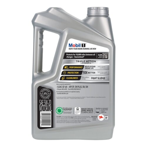 Advanced Full Synthetic Motor Oil 5W-20, 5 Quart (Pack of 3) - Picture 4 of 12