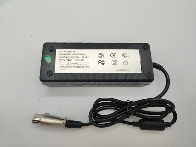 1PCS AC Adapter 3-Pole NDS Monitor Bridge Power for Medical BPM150S24F06 Charger