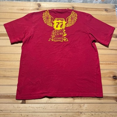 Vintage 90s Bugle Boy Varsity Player All Star 77 Sports Graphic T-Shirt - XL