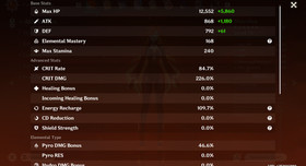 Genshin Impact AR 60 America - Mavuika C1 - Lauma C1 - Varessa - Columbina