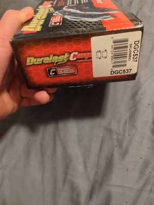 Duralast C Max DGC537 Brake Pads Disc Brake Pads for Acura, Honda, and Suzuki.