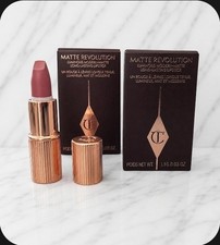 2 x Charlotte Tilbury Original PILLOW TALK Matte Revolution Last Lipstick Mini's