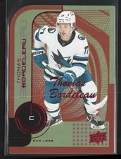 2022-23 Upper Deck #103 Thomas Bordeleau MVP Update Colors And Contours #/250