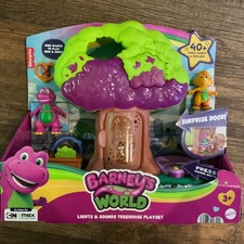 Fisher Price - Barney's World: Lights  Sounds Treehouse Playset