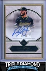 2025 Topps Definitive Paul Skenes Gold Framed Autograph Auto #01/25 F827
