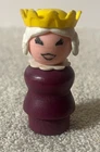Vintage 1974 Fisher Price Little People QUEEN Figure Family Castle #993