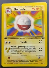 Electrode #18/64 MISPRINT (Wrong Artwork) 1st Edition Jungle Rare, Vintage LP